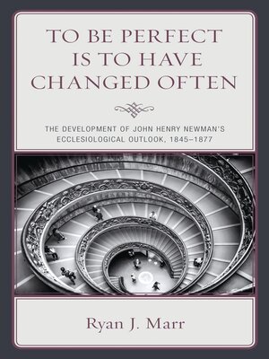 cover image of To Be Perfect Is to Have Changed Often